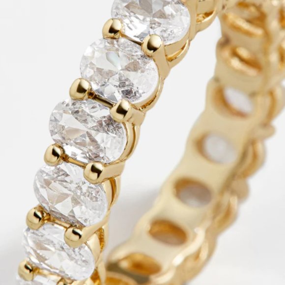 🔥SOLD 🔥 Brand New BaubleBar Avery Cubic Zirconia Ring - Picture 4 of 4